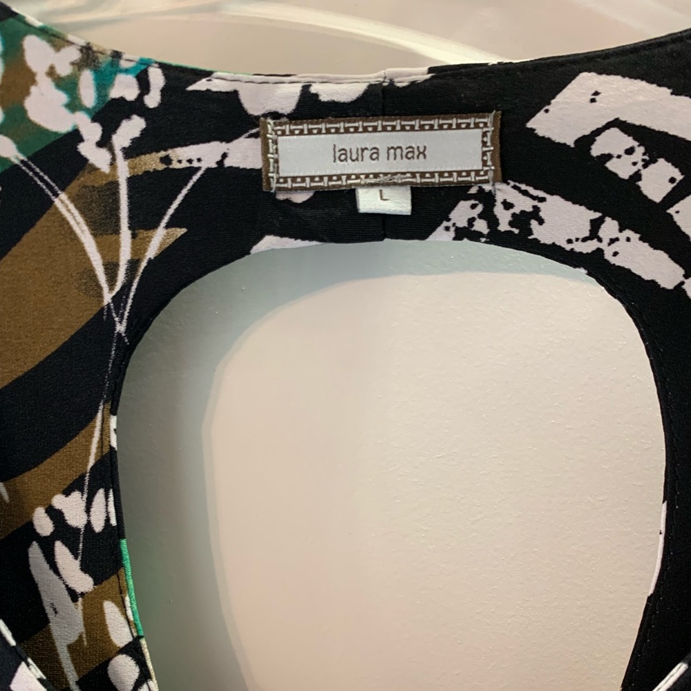Laura max tropical print dress misses L - Picture 5 of 5